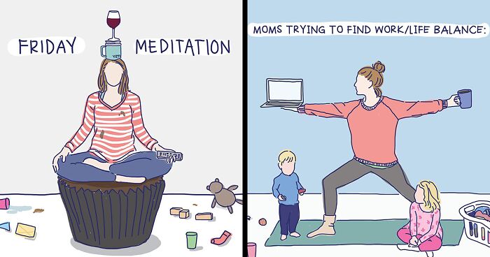 35 Relatable Mom Life Comics By Mary Catherine Starr